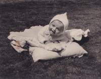 Miloš Lehečka as a little boy