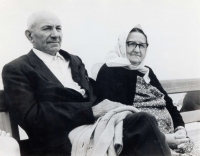 Leopold Slíva with his wife in the USA, 1968