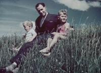 Father Jiří with his sons