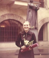 Graduation from the Faculty of Medicine, Prague, Karolinum, 1972