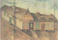 Drawing of the chemist´s building