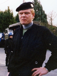 Josef Bečvář on a course in France in 1993