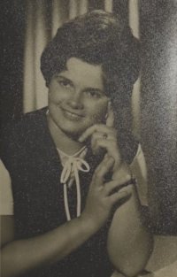 Zdeňka Stiborová in her youth