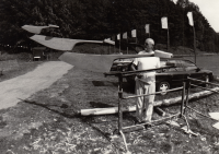 František Svátek at a symposium in Munich, 2003