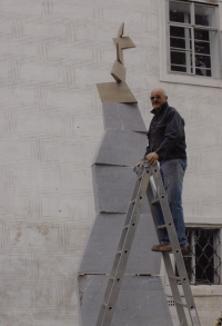 František Svátek at a symposium near Dobřichovice, 2015