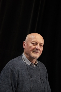 František Svátek during the filming for Memory of Nation, 2025