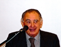 Uncle Oldřich Černý speaking in the Senate, 2005