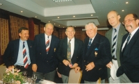 Witness (second from left) at the F.I.R.A. Congress in Chile, 1997