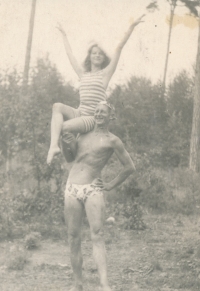 Jaroslav Matějček (father of the witness), Slapy