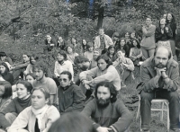 A concert in Kosoř, 1980s