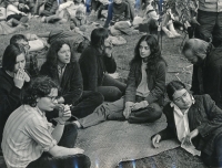 A concert in Kosoř, 1980s