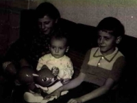 Vladimír Václavek with brothers Miroslav and Petr