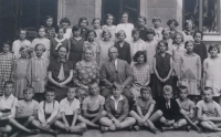 Věra Blažková's class at the Experimental Differentiated School in Letohrad