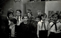 Witness second from the right, choir, 1960