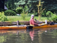 Ludvík Janko on seakayak