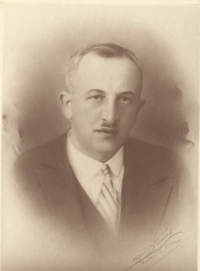 Antonín Horák the owner of a furniture business