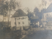 Grandmother's house, Dlouhá Lomnice, 1930s