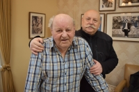 Josef Jelínek with son Josef Jelínek Jr., 2024