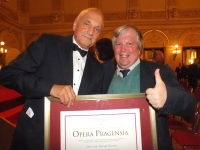 With David Vávra, Opera Pragensia awards ceremony and opening of the exhibition "Czech and Slovak Architecture - 100 Years", Žofín Palace, October 2023