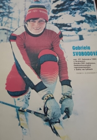 Poster with Gabriela Soukalová