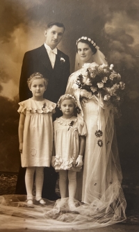 Ferdinand Hájek a Eleonor Svobodová (náhradní rodiče Inge), 1939