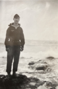 Otec Johan, námořník, příslušník německého námořnictva. Holandsko 1941 / 42