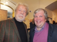 With Jan Kanyza, opening of the exhibition "Jan Kanyza: Here and now", Galerie ART Prague, September 2022