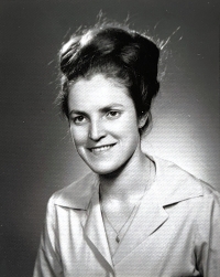 Ludmila Soltysiaková in her youth