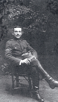 Leopold Slíva as a soldier