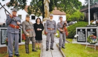 Military History Club of the 35th Infantry Regiment, unveiling of memorial plaques to the victims of the World Wars, 2024