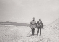 Ekologický happening na výsypce Velkolomu Jiří, pořádaný již po listopadu 1989