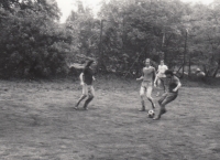 Fotbálek v Sokolově (1986)
