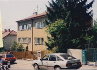 Building built by grandfather in Kalousova Street in Brno