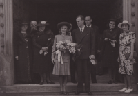 Wedding of the witness's parents