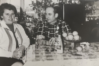 Paula and Richard Wagners, Dražov, Christmas, 1960s