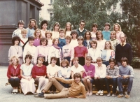 Martin Fryč, secondary brewery school, 1986