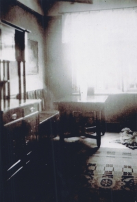 Flat of the Hrnčiřík family, around 1940