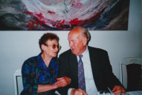 Golden wedding of the witness's parents