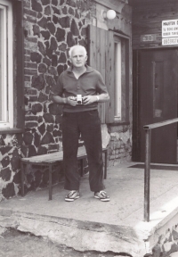 Zdeněk Beran on Lovoš, 1960-1970s