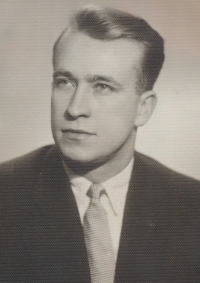 Josef Ševc, husband of Marie Ševcová, shortly after graduation
