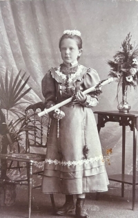 Mother Mary at Holy Communion, Schönelinde - Krásná Lípa