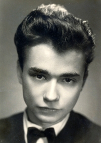 Juraj Laufer in his graduation photo, 1957