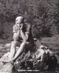 Peter on a hiking trip