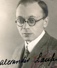 Witness's father Alexander Laufer in a passport photo