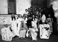 Epiphany day in Štěpánkovice, 1936