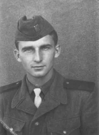 Zdeněk Beran during military service, 1950-1951
