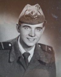 Eduard Konvička jako svobodník, 10. února 1958
