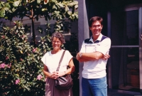 At the Rio de Janeiro film festival with animator Petr Fašianek, 1987