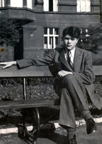 Vladimír Škvor v roce 1950