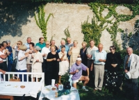 After 1989, she went to the mountains and river with her friends